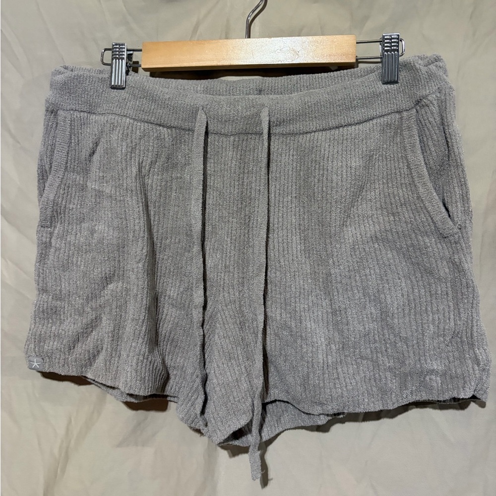 Barefoot Dreams Gray Women Shorts
